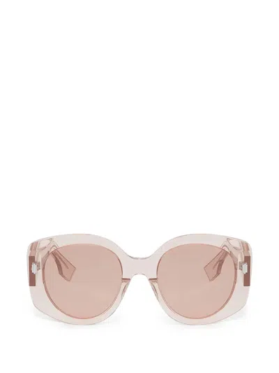 Fendi Square-frame Sunglasses In Pink