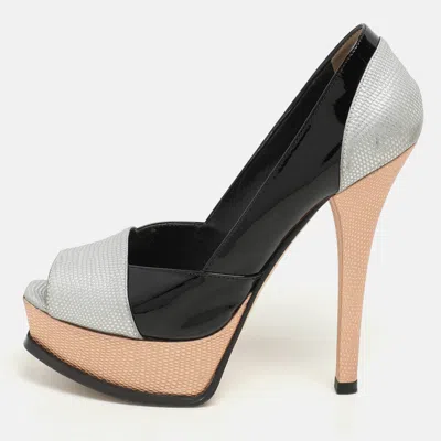 Pre-owned Fendi Sta Platform Pumps Size 37.5
