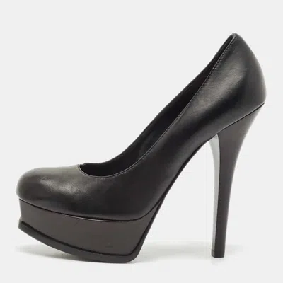 Pre-owned Fendi Sta Platform Pumps Size 39