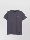 Fendi Cotton T-shirt With Ff Detail In Blue