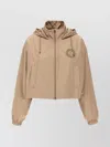 Fendi Women Cappuccino Polyester Windbreaker