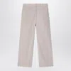 Fendi Straight-leg Trousers In Gray