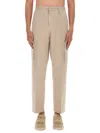 Fendi Gabardine Pants In Gray
