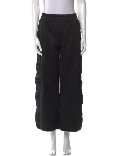 Pre-owned Fendi Straight Leg Pants In Black