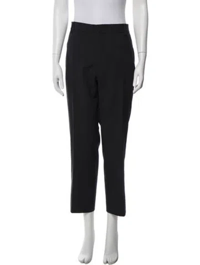 Pre-owned Fendi Straight Leg Pants In Black