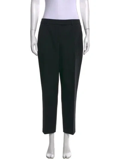 Pre-owned Fendi Straight Leg Pants In Black