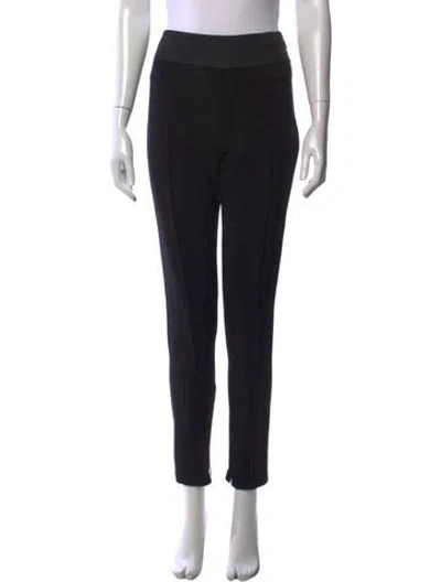 Pre-owned Fendi Straight Leg Pants In Black