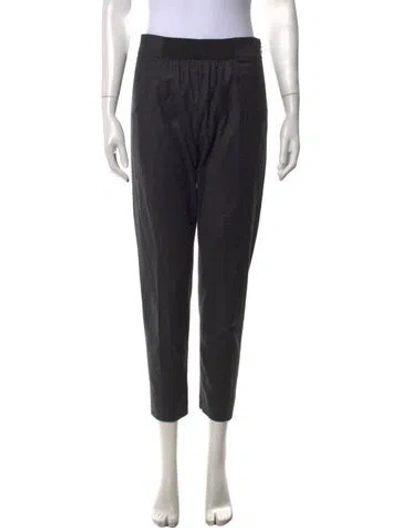 Pre-owned Fendi Straight Leg Pants In Black