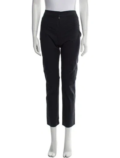 Pre-owned Fendi Straight Leg Pants In Blue