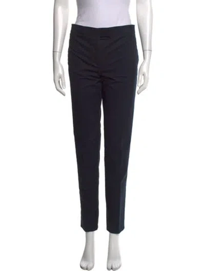 Pre-owned Fendi Straight Leg Pants In Blue