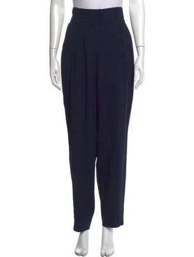 Pre-owned Fendi Straight Leg Pants In Purple