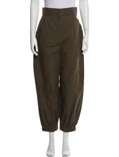 Pre-owned Fendi Straight Leg Pants W/ Tags In Brown