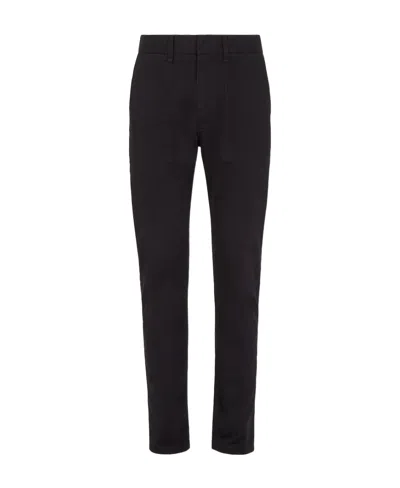 Fendi Straight-leg Trousers In Black