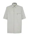 Fendi Straight Shirt In Gray