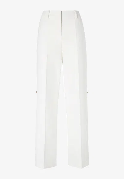 FENDI STRAIGHT-LEG TAILORED PANTS