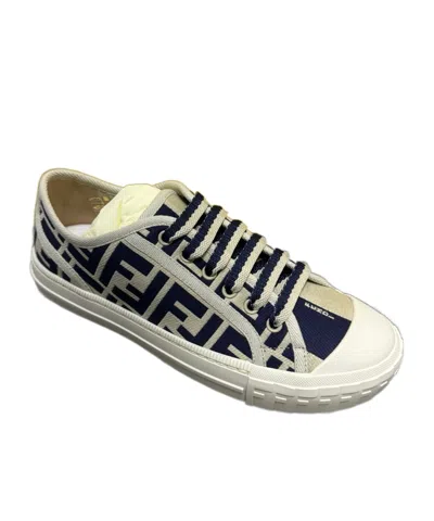 Fendi Strap Low-cut Casual Shoes In Multicolor