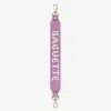 Fendi Strap You-purple Leather Mini Shoulder Strap