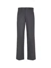 Fendi Stretch Cashmere Trouser With Logoed Detail