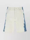 Fendi 'denim Fade Bermuda Shorts With