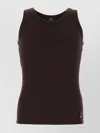 Fendi Stretch Ribbed Nylon Tank Top