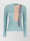 Fendi Color-block Silk Sweater