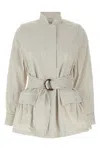 Fendi Contrasting Striped Cotton-silk Blouson