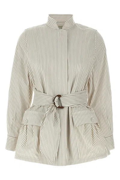 FENDI FENDI STRIPED BLOUSON