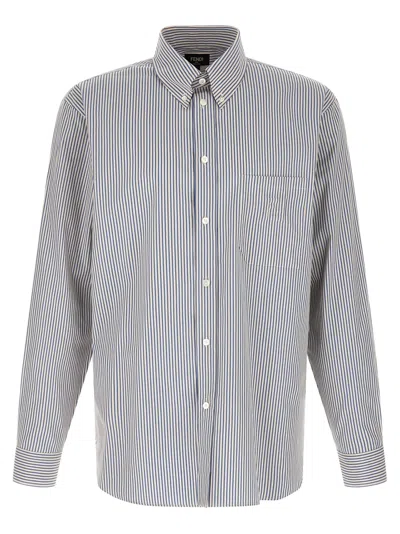 Fendi Striped Button-down Shirt Shirt And Blouse Blue