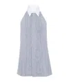 Fendi Embroidered Viscose Blend Shirt In Gray