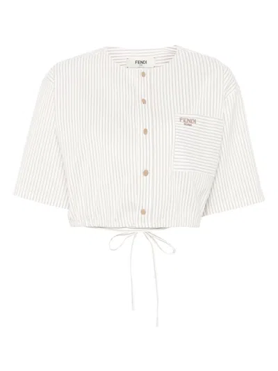 FENDI STRIPED SHIRT
