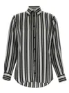 Fendi Camicia A Righe Bianca E Nera