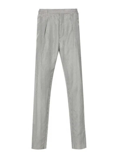 FENDI STRIPED TAILORED PANTS
