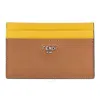 Fendi Shadow Leather Card Holder