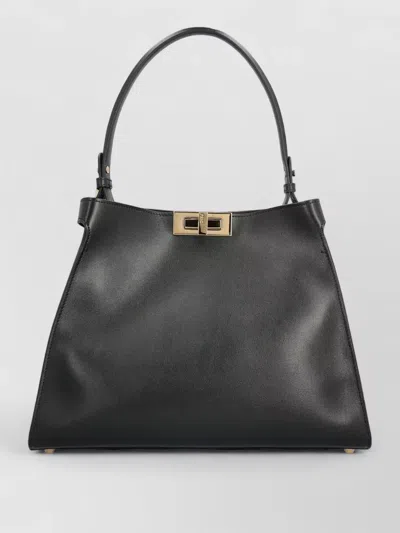 Fendi Structured Tote Bag Top Handle Hardware