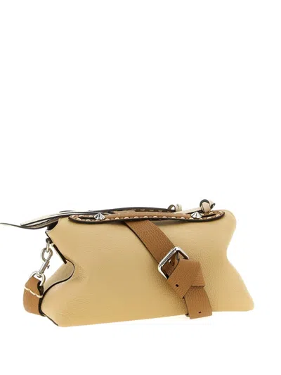 Fendi Stud-embellished Leather Tote Bag