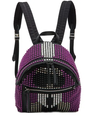 Pre-owned Fendi Studded Backpack