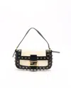 Fendi Studded Medium Baguette Bag