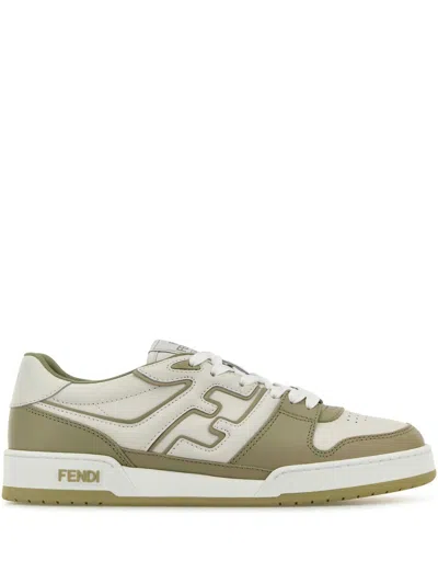 Fendi Stylish Lace-up Sneakers For Men In Multi