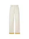Fendi Pants In Beige