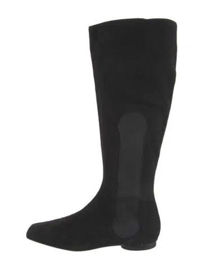 Pre-owned Fendi Suede Boots In Black