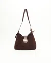 Fendi Suede Shoulder Bag