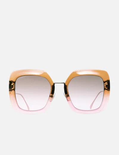Fendi Sunglasses In Brown