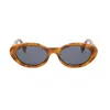 Fendi Womens Brown Fe40140u Cat-eye Tortoiseshell Acetate Sunglasses In 56v