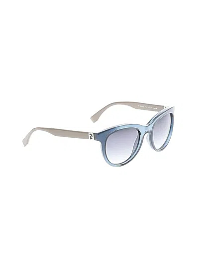 Pre-owned Fendi Sunglasses In Blue