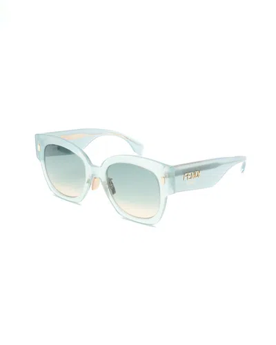 Pre-owned Fendi Sunglasses In Blue
