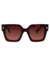 Fendi Woman Sunglass Fe40101i In Brown