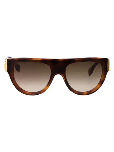 Fendi Bilayer Sunglasses Dark Brown/Smoke Mirror - Fendi main image 0
