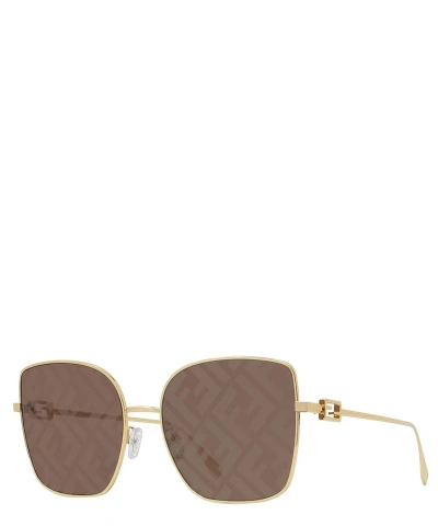 Fendi Sunglasses Fe40013u In Gold