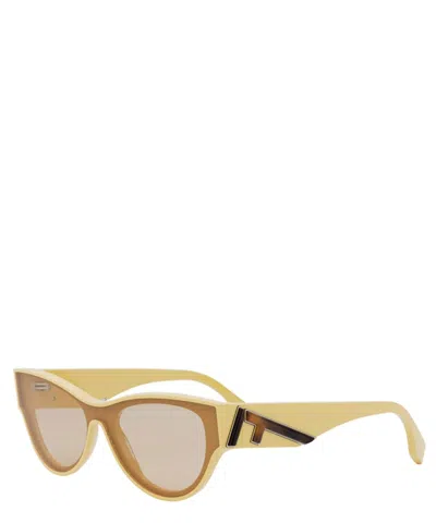Fendi Sunglasses Fe40135i In Yellow