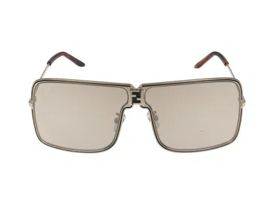 Fendi Sunglasses  Fe40195u 32g 67/10/140 In White